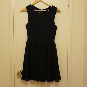 Dark navy dress